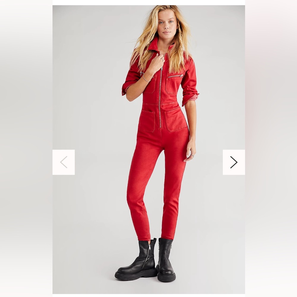 Free People Lennox Jumpsuit - size small